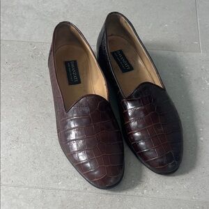 Davanzati Genuine Crocodile Pattern Men's Slip-Ons